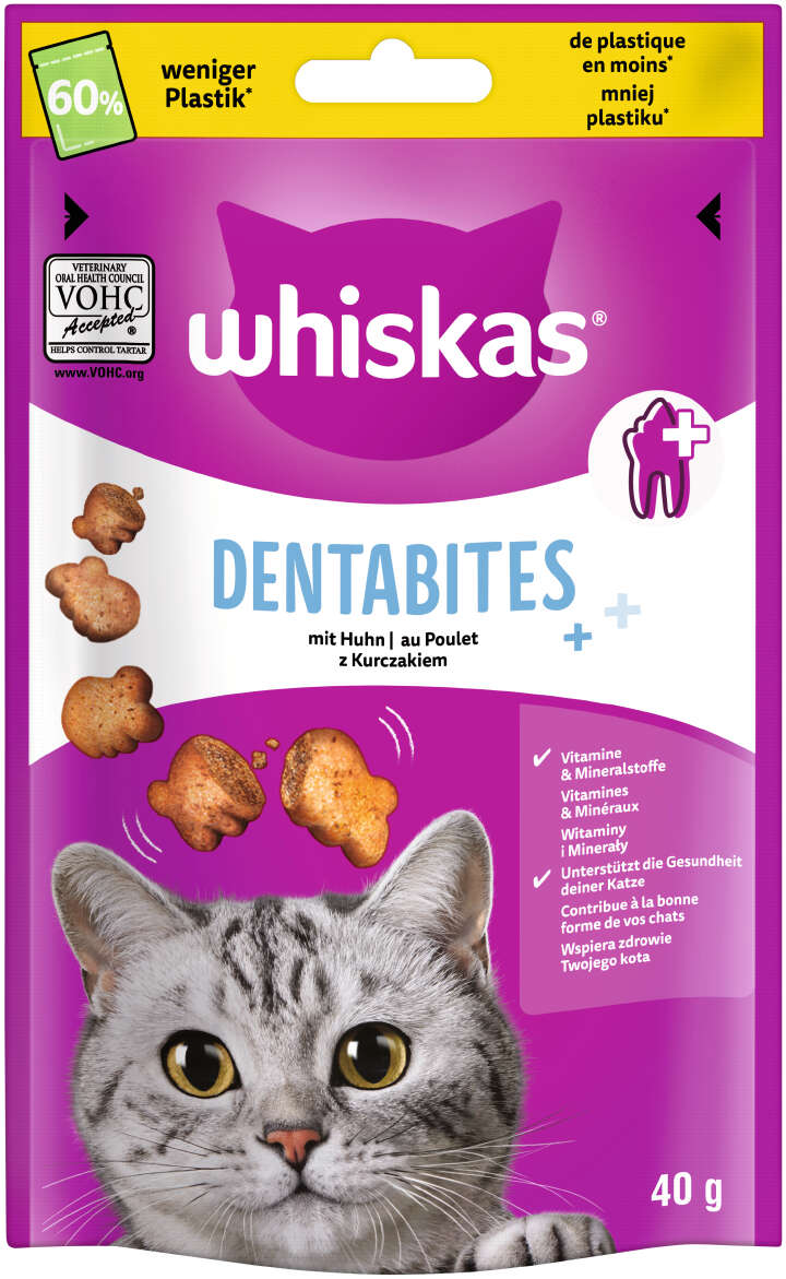 whiskas DENTABITES mit Huhn